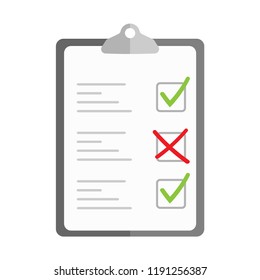 Valid Document vector icon.