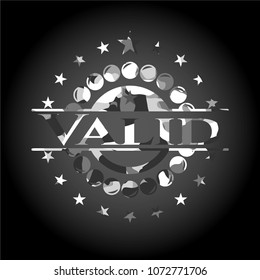 Valid grey camo emblem