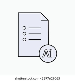 Valid Info. Trusted Data. Icon - Vector. 