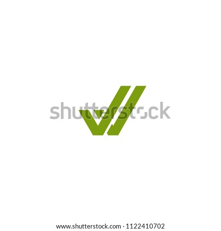 Valid Seal icon. Green double tick. Flat done sticker icon. Isolated on white. Accept button. Good for web and software interfaces. Vector illustration. Check Mark. 