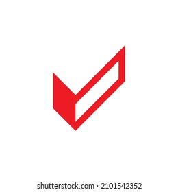 Icono de sello válido. Marca de línea rosa. línea Aceptar icono de pegatina. Aislado en blanco. Botón Aceptar. Ideal para interfaces web y software. Ilustración vectorial. Marcar. 