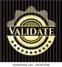 Validate golden badge