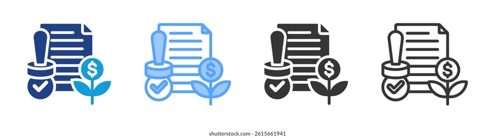 Validate icon set multiple style collection