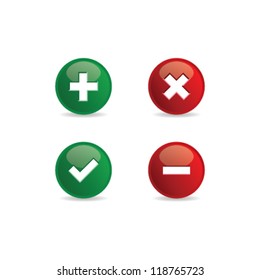 Validation icons. Vector illustration.