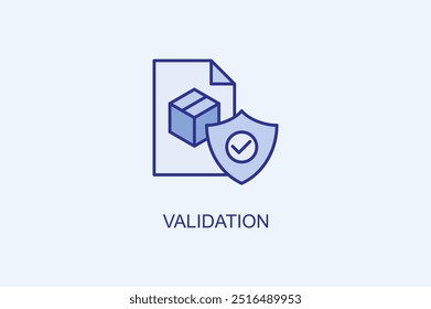 Validation Vector Icon Or Logo Illustration