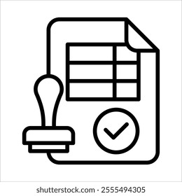 Validity Icon Element For Design