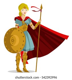 valkyrie blonde warrior
