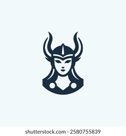 Valkyrie Goddess Logo for sale.