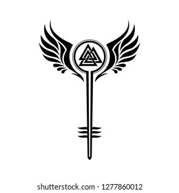 Valkyrie Symbol Wings