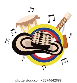 vallenato leyenda del festival vectorial aislado