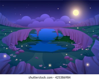 Valley Green Fields Pools flower and Firefly