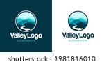 Valley Logo Design Vector Template