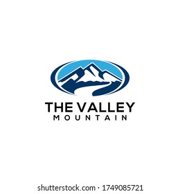 Valley Logo Design Vector Template