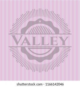 Valley pink emblem