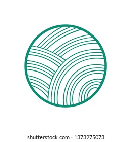 Valley. Vineyard hand drawn logo. Nature vintage style sketch drawing vector illustration. Part of set.