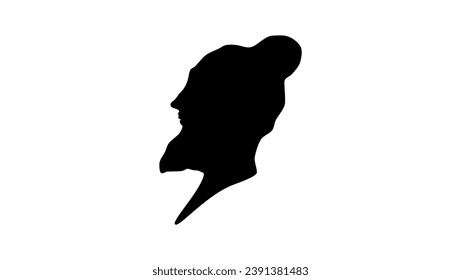 Valmiki silhouette, high quality vector