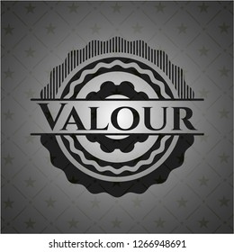 Valour dark badge