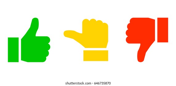 Valuation thumbs - for vector