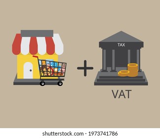 value added tax (VAT) to be add on top of product or service