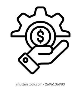 Elemento Ícone De Criação De Valor Para Design E Vetor