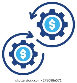 Value Creation Icon Element For Design