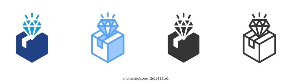 Value icon set multiple style collection