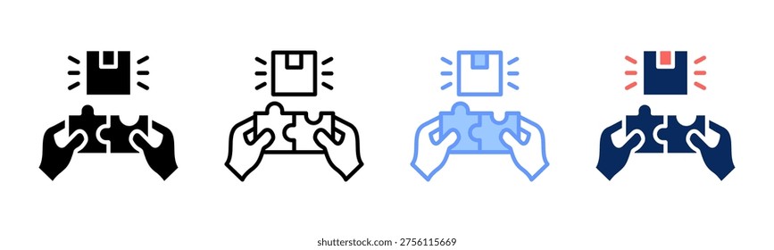 Value Match icon set multiple style collection