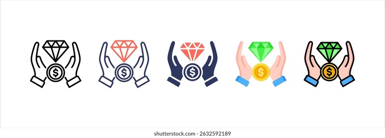 Value Multi Style Icon Set