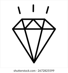 Icono de esquema de valor Ilustración vectorial