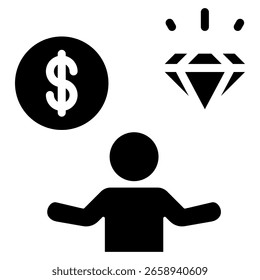 Value Proposal Icon Element For Design