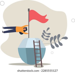 Value proposition, company value in marketing term of benefit for customer to buy product and service, quality or advantage concept.flat vector illustration.