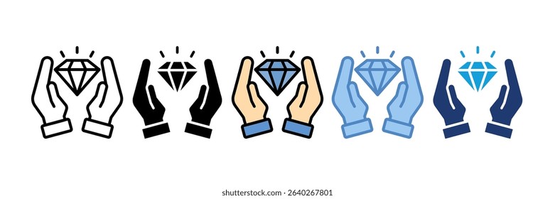 Value Proposition Icon Element For Design