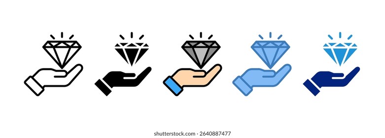 Value Proposition Icon Element For Design