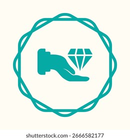 Value Proposition symbol trendy artwork useful vector Illustration circle design gorgeous colorful background.eps