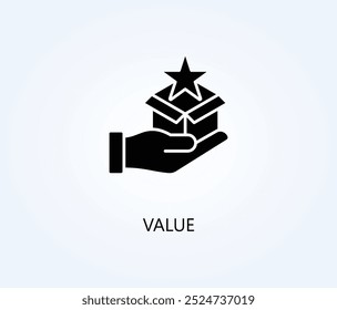 Value Vector, Icon Or Logo Sign Symbol Illustration