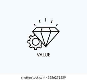 Value Vector, Icon Or Logo Sign Symbol Illustration