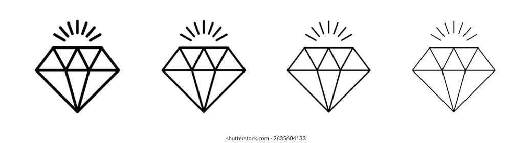 Values icon Flat illustration sign