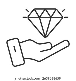 Values Outline Icon Element For Design)