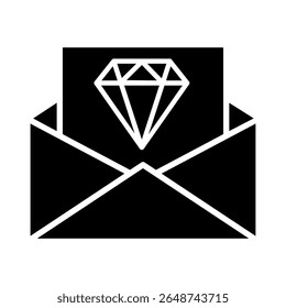 Values vector icon. Jewel illustration sign. Diamond symbol. Rich web icon.