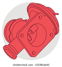 Valve EGR electric auto part