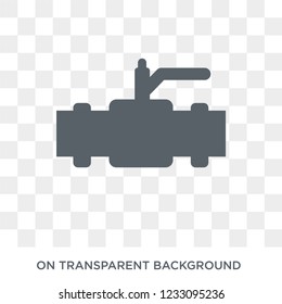 Valve icon. Valve design concept from  collection. Simple element vector illustration on transparent background.