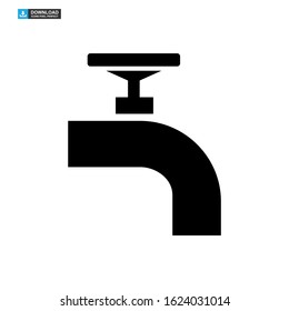valve icon isolated sign symbol vector illustration - high quality black style vector icons

