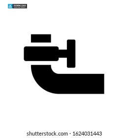 valve icon isolated sign symbol vector illustration - high quality black style vector icons

