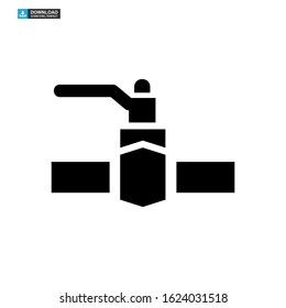 valve icon isolated sign symbol vector illustration - high quality black style vector icons
