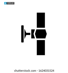 valve icon isolated sign symbol vector illustration - high quality black style vector icons
