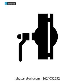 valve icon isolated sign symbol vector illustration - high quality black style vector icons
