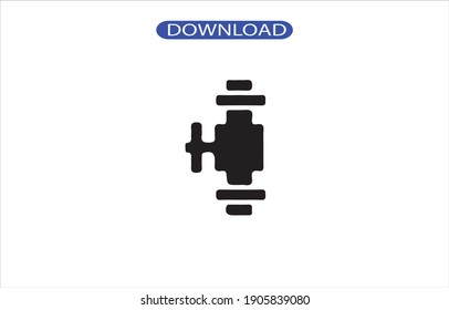 Valve icon logo or icon high resolution