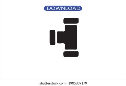 Logotipo del icono de la válvula o alta resolución del icono