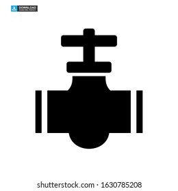 valve icon or logo isolated sign symbol vector illustration - high quality black style vector icons
