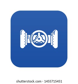 Valve icon. Simple illustration of valve vector icon for web.